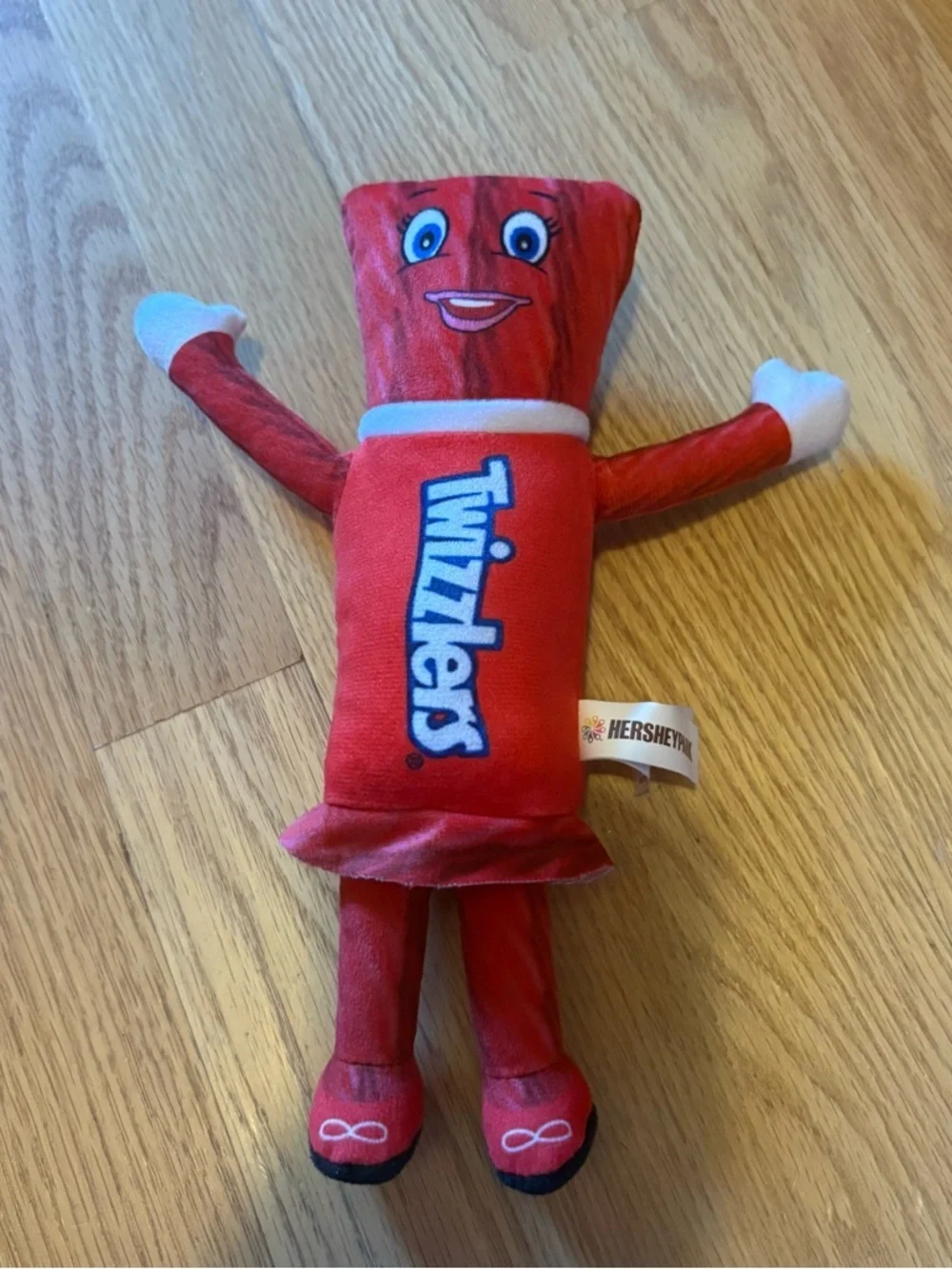 Twizzlers Red Plush Character Stuffed Toy Twizz Animal